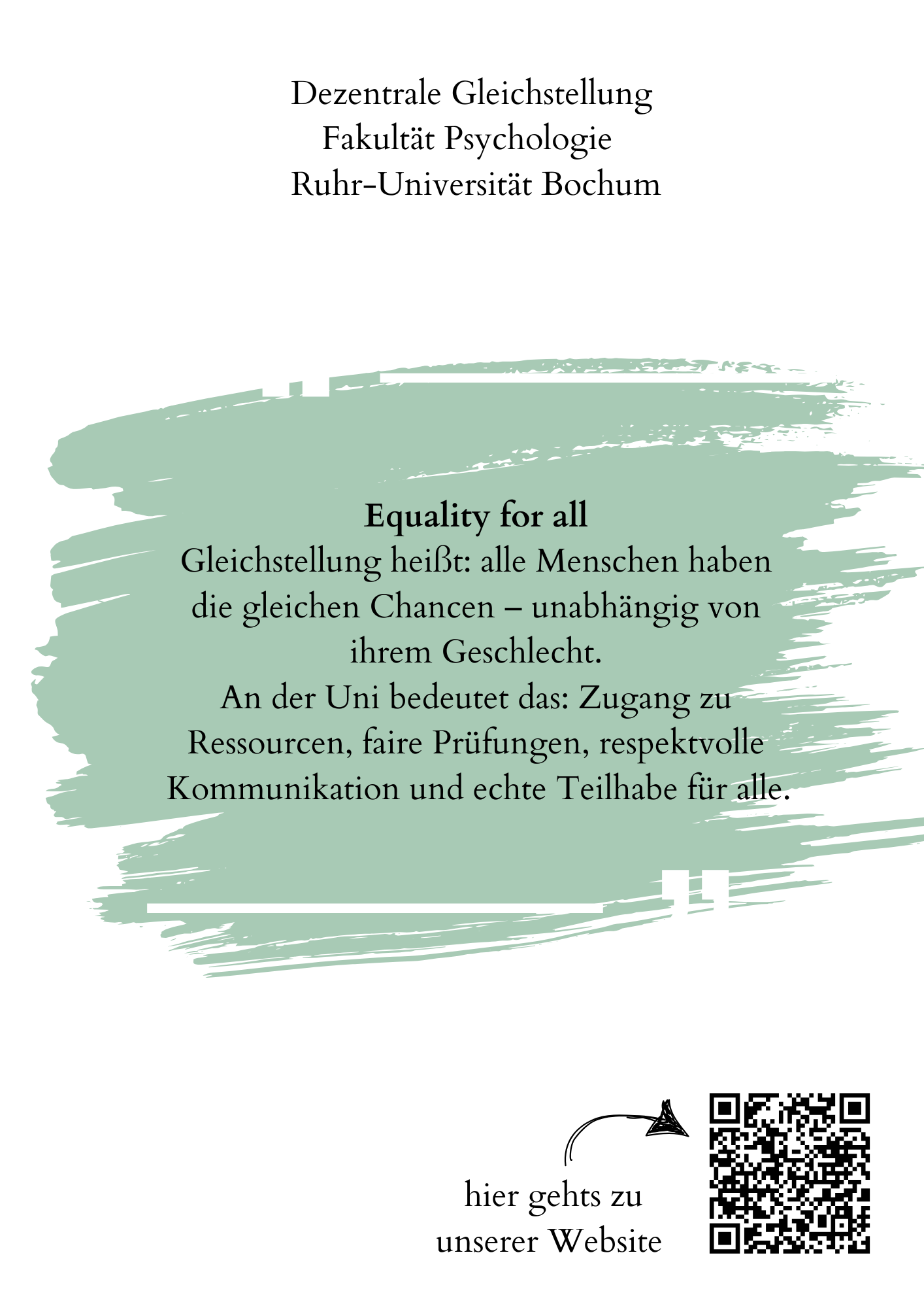 Equality for all Rückseite