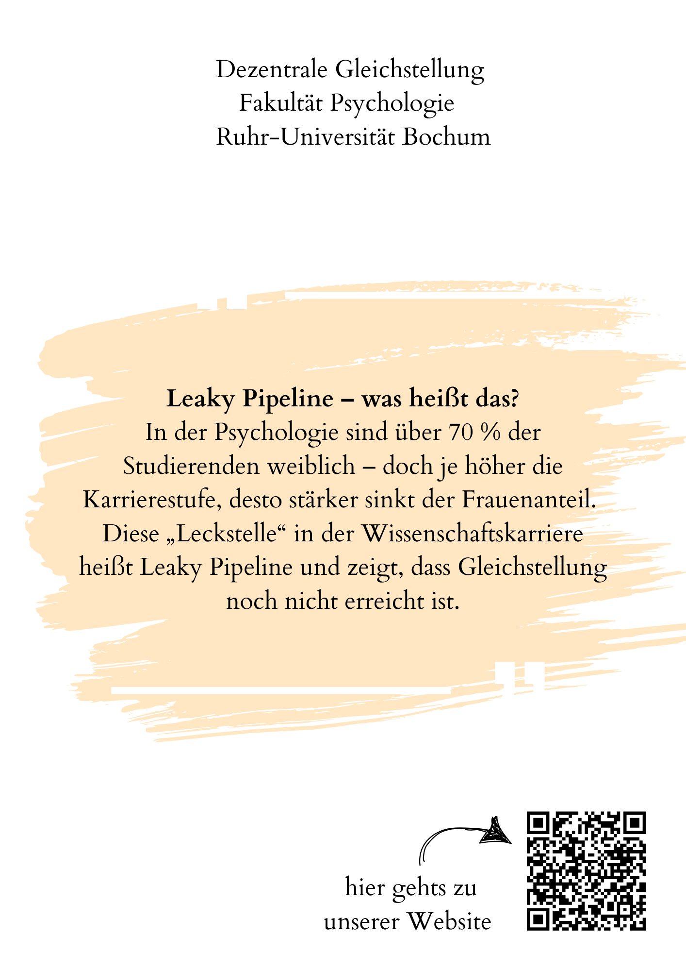 Leaky Pipeline Rückseite