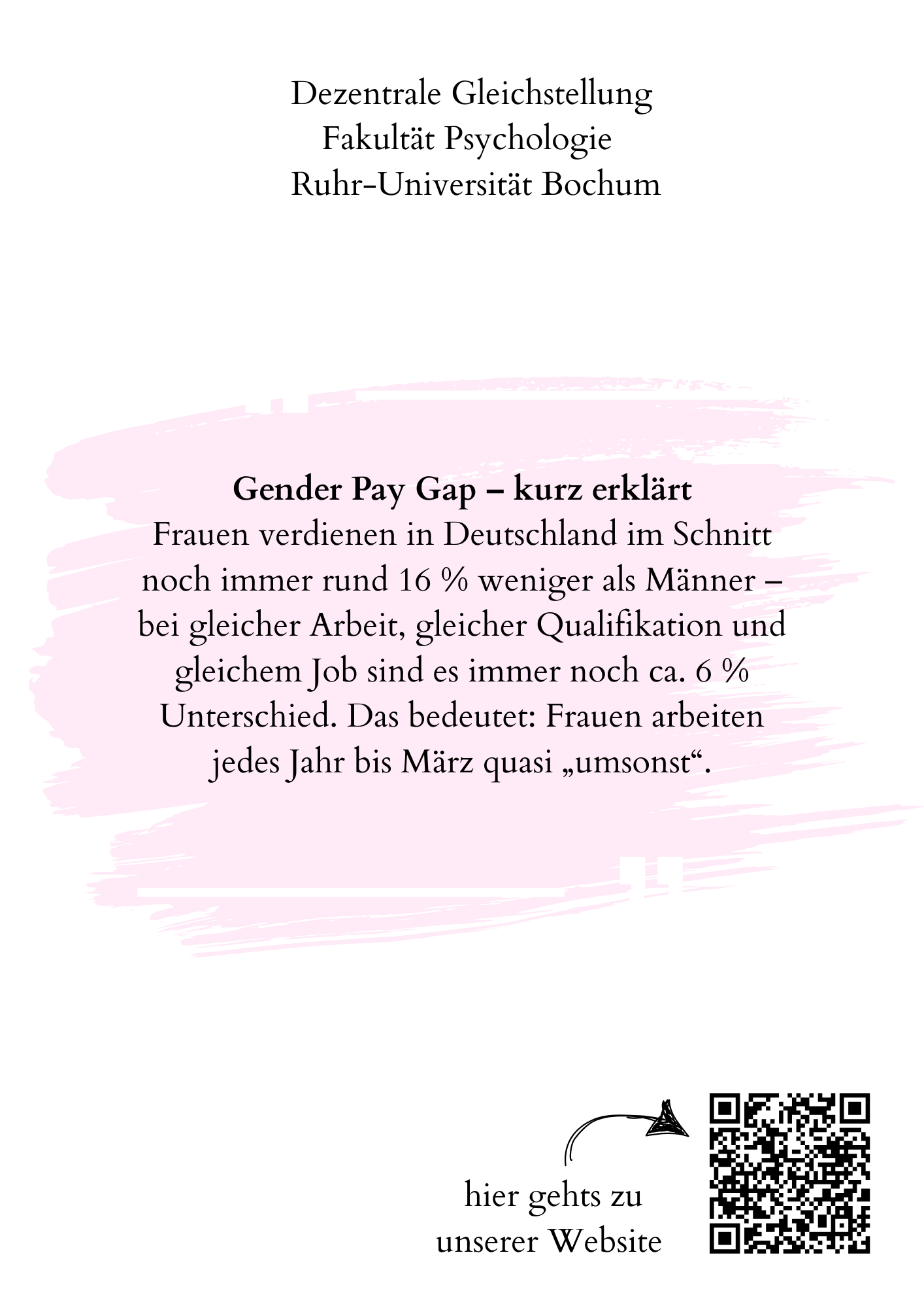 Mind the Gap Rückseite